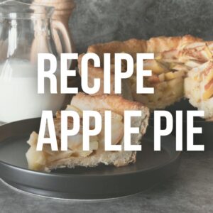 Classic Recipe Dutch Apple Pie